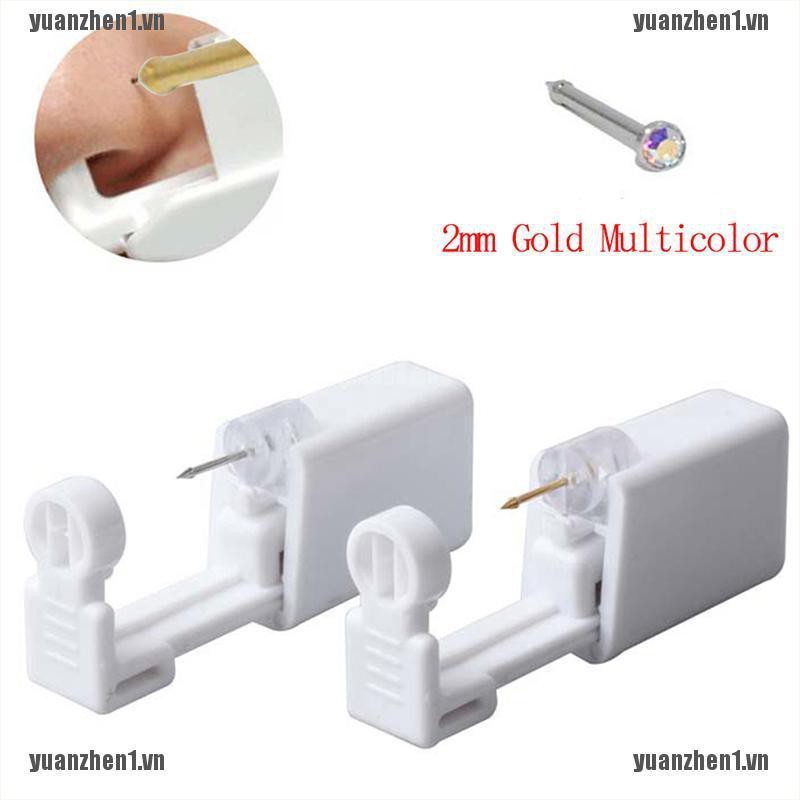 [YUANZHEN1] Dụng Cụ Xỏ Khuyên Mũi An Toàn Dùng 1 Lần