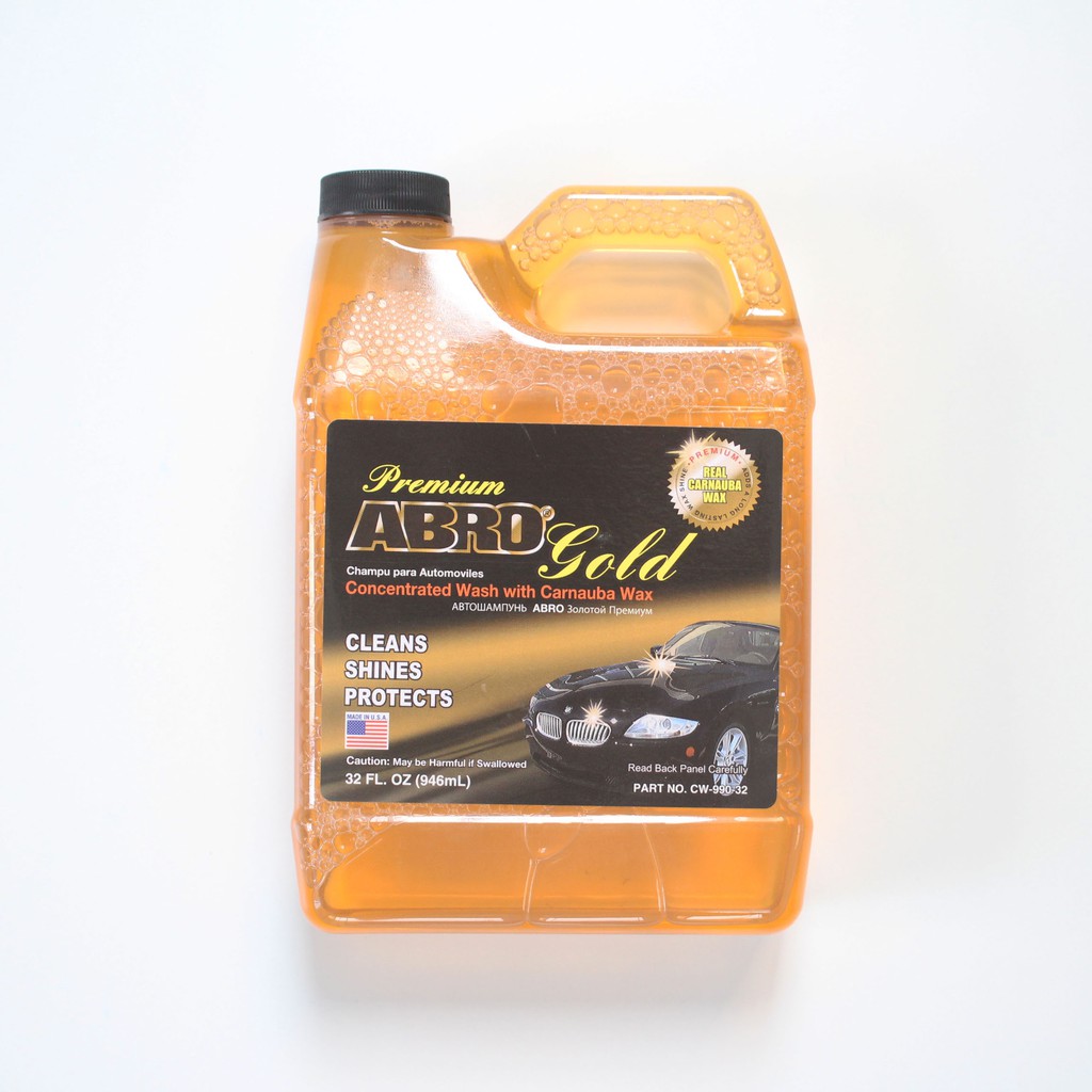 Xà bông rửa xe hơi Abro Premium Gold Car Wash - Mỹ