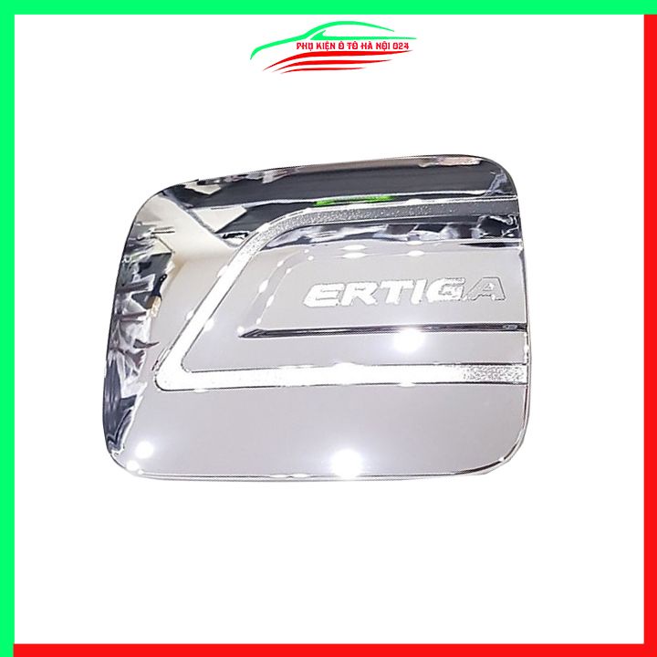 Ốp nắp xăng Ertiga 2019-2023 mạ crom bảo vệ chống trầy trang trí ô tô