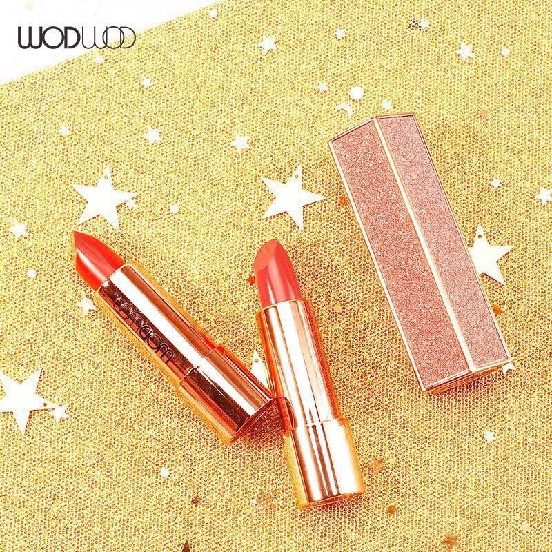 Son môi vỏ ánh nhũ Wodwod Star Hollow Lipstick Hàn Quốc