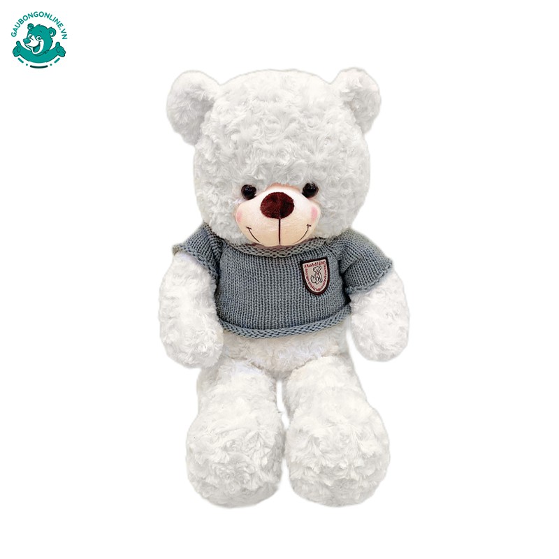 Gấu Bông Teddy Lông Xoắn Má Hồng Cao Cấp Gấu Bông Online