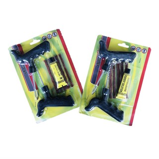 Bộ Tự Vá Lốp Không Săm Ô Tô- Xe Máy (5 Dây cao su non)