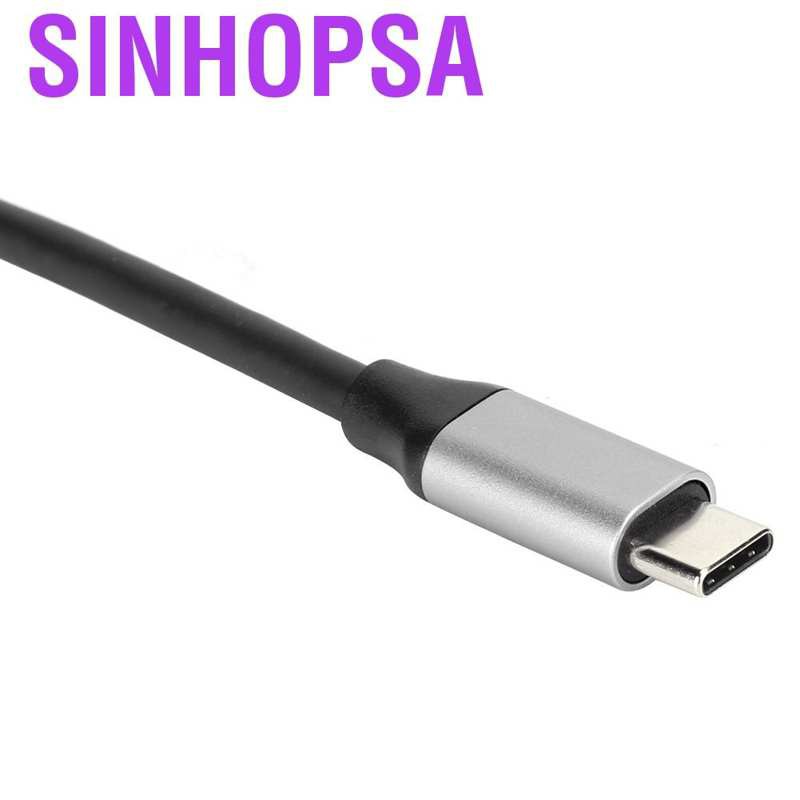 Sinhopsa 4 In 1 USB‑C Hub to HDMI Adapter Type‑C Expansion for Huawei P20 Pro/Samsung Galaxy s9/s8