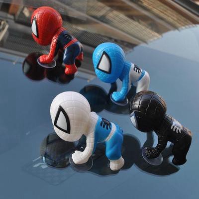 Phụ kiện trang trí xe ô tô hình Spiderman đáng yêu