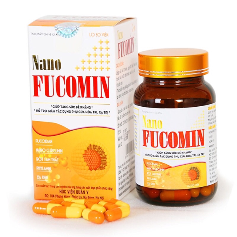 NANO FUCOMIN HỌC VIỆN QUÂN Y