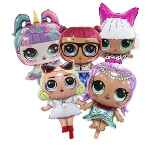 Bong Bóng Hình Búp Bê Lol 19 Inch