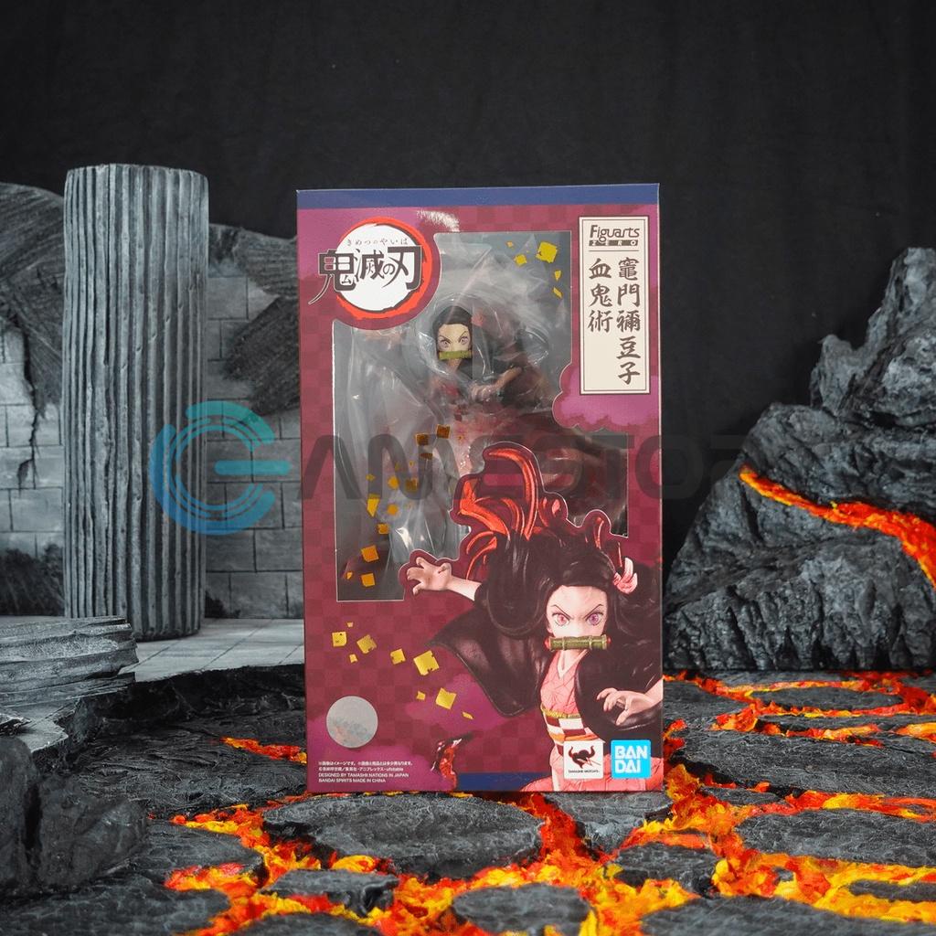 Mô hình Kimetsu no Yaiba Kamado Nezuko Blood Demon Art Figuarts Zero BANDAI 24cm Mô hình tĩnh Chính hãng Nhật KYBD05