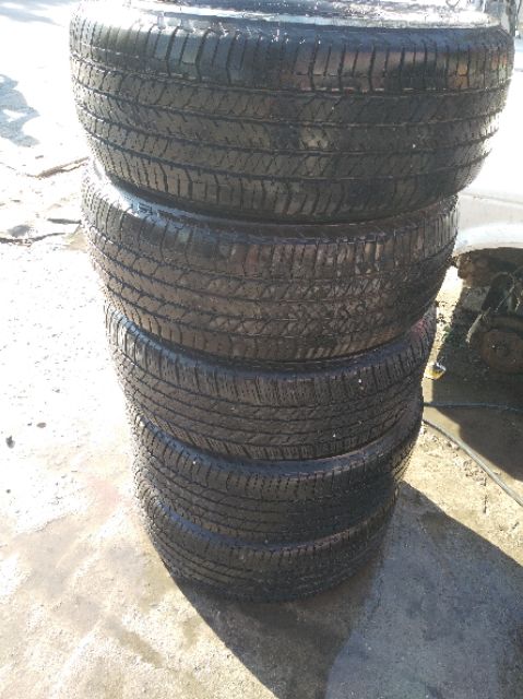 Lốp ô tô siêu lướt 95% mã gai 265/60/18 bridgestone thái lan theo xe for ranger 3.2 và các dòng bán tải