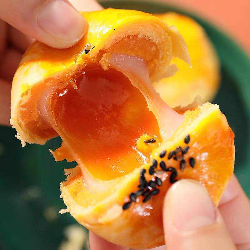 Bánh trứng chảy Aidebao   | Ăn vặt Hà Nội | TDessert15k