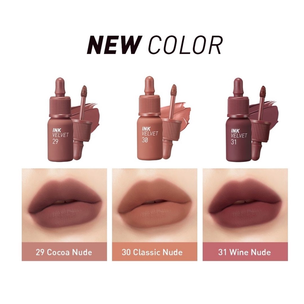 Son Kem Lì Peripera Ink Velvet new 2022