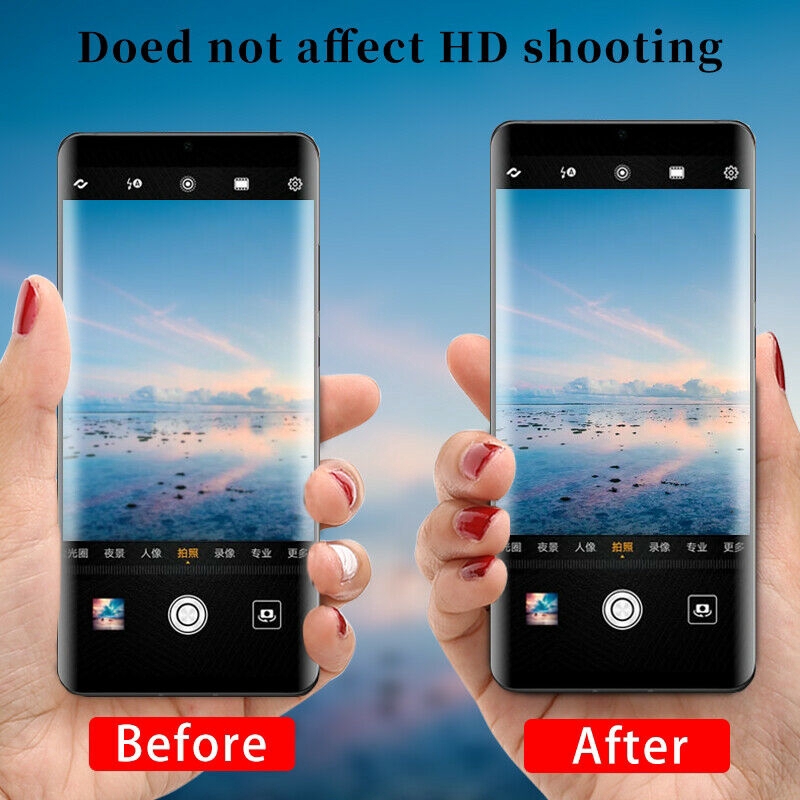 Kính cường lực 6D cho màn hình và camera sau điện thoại Samsung Galaxy Note 10/ Plus S10 Plus tiện dụng
