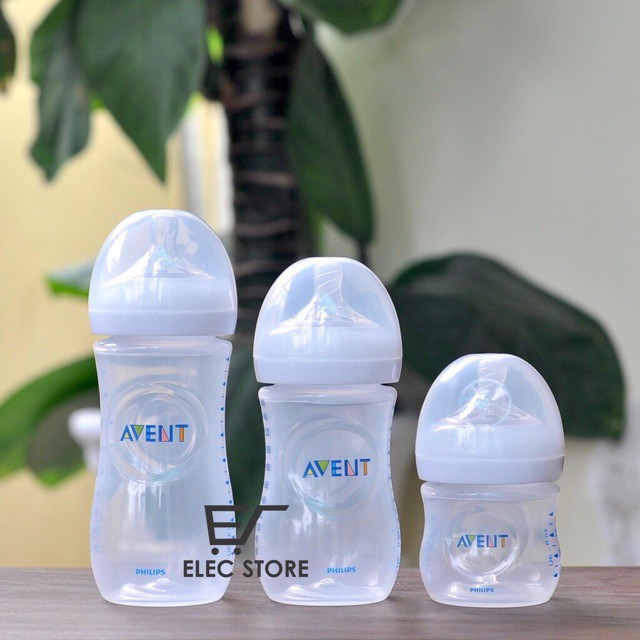 Bình sữa Avent Natural 330ml 6-9 tháng, hoặc đục thêm lỗ 9 tháng+