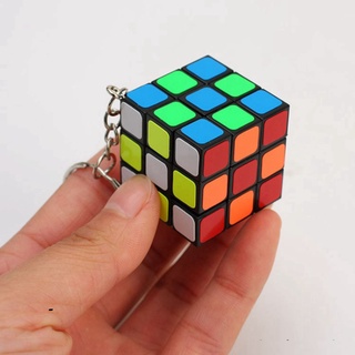 Móc Khóa Rubik 3x3 Keychain 3cm