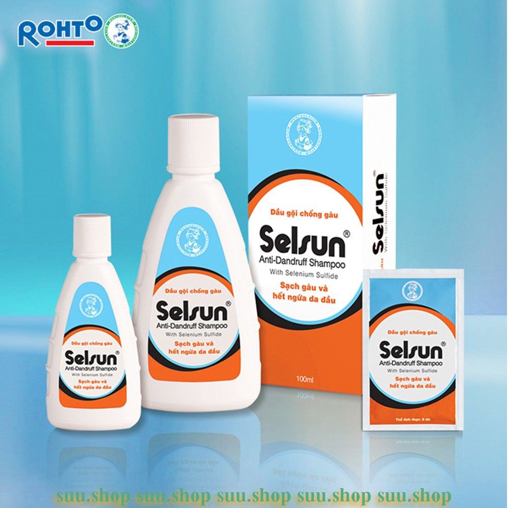 Dầu Gội Chống Gàu Selsun 100ml, sạch gầu hết ngứa da đầu, cam kết 100% chính hãng | BigBuy360 - bigbuy360.vn