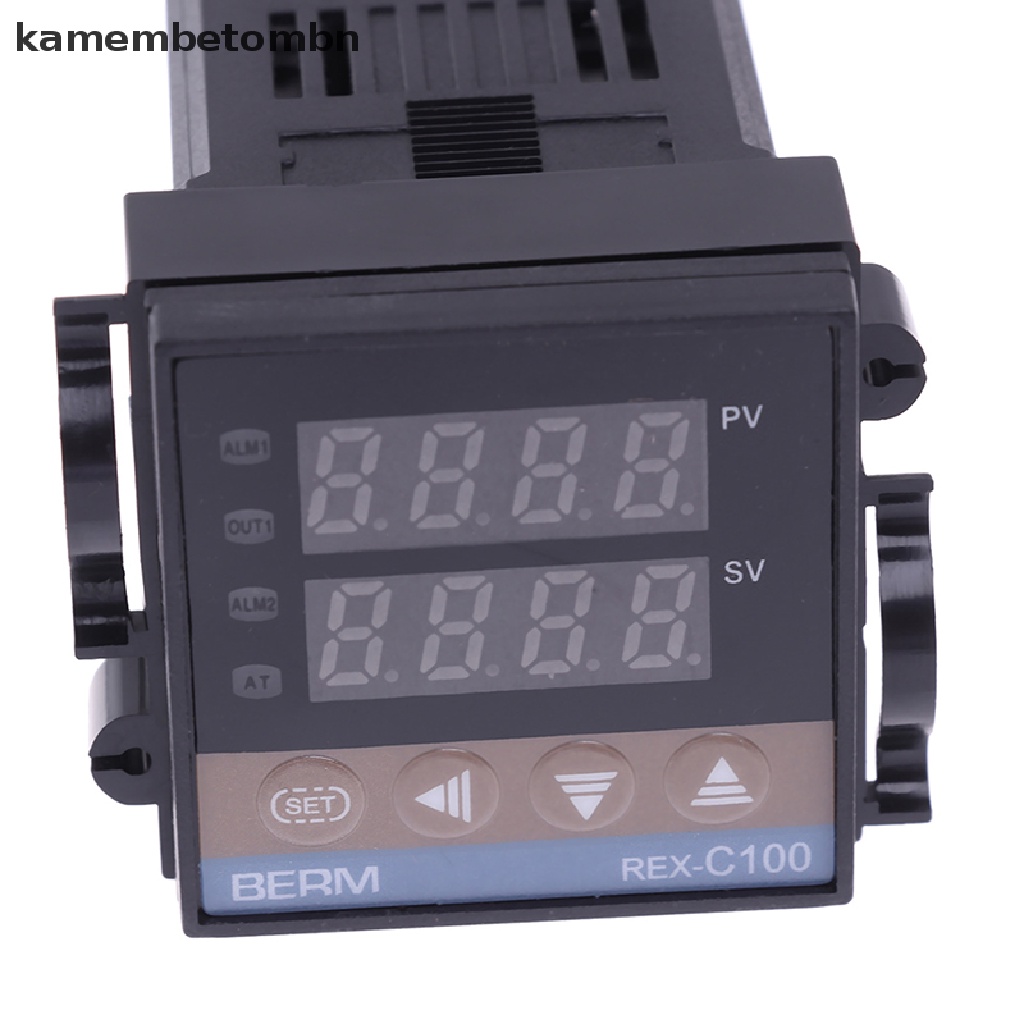 Bộ Điều Khiển Nhiệt Độ kamembetombn 100-240VAC PID REX-C100 SSR-40A