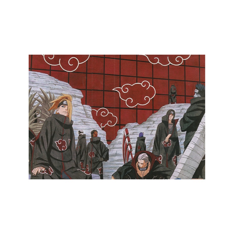 Tmdbyx Poster Giấy Kraft Treo Tường Trang Trí In Hình Naruto Phong Cách Vintage