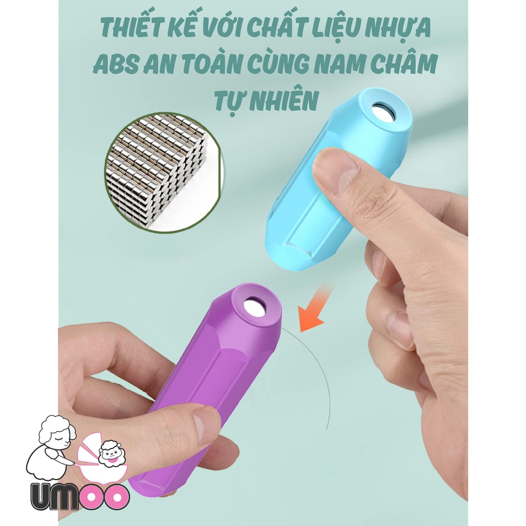 [Chính hãng Umoo] Bộ Xếp Hình Nam Châm Từ Tính cho bé phát triển tư duy