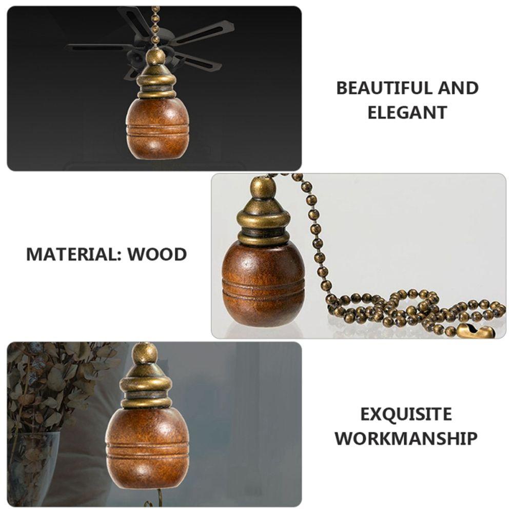 Đèn Treo Trần Nhà Bằng Gỗ Phong Cách Vintage Độc Đáo