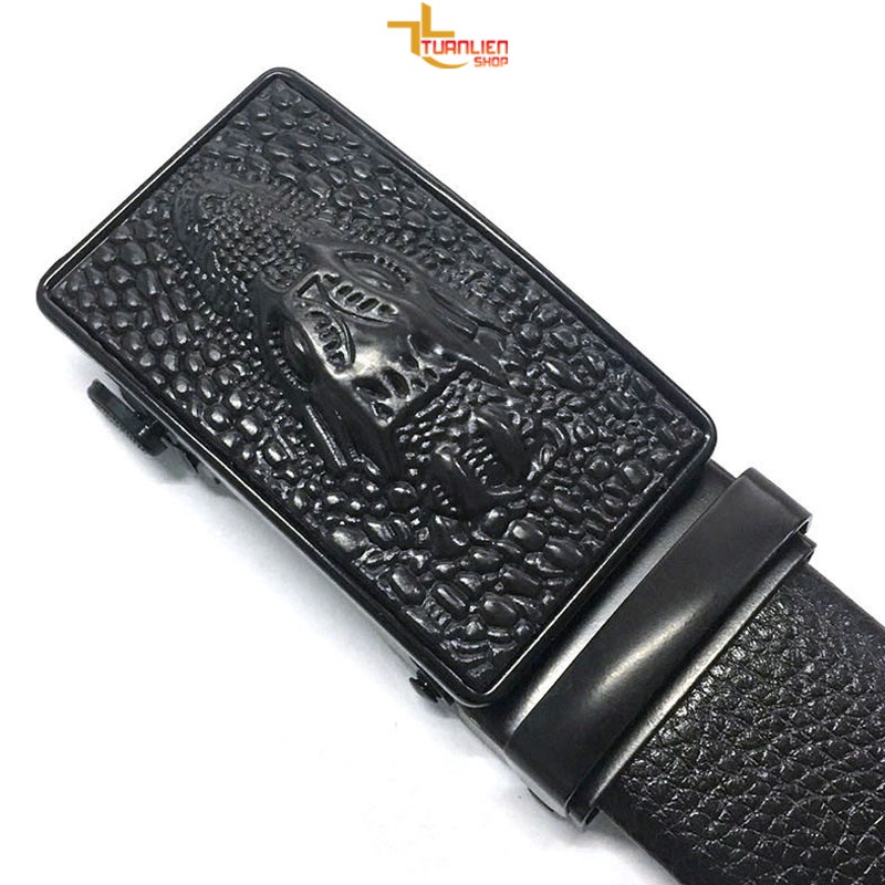 Thắt lưng nam cao cấp khóa tự động kiểu dáng thời trang dây lưng nam phong cách hàn quốc dây nịt da TL2V