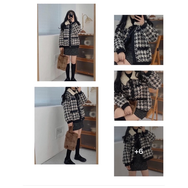 Áo khoác dạ ulzzang