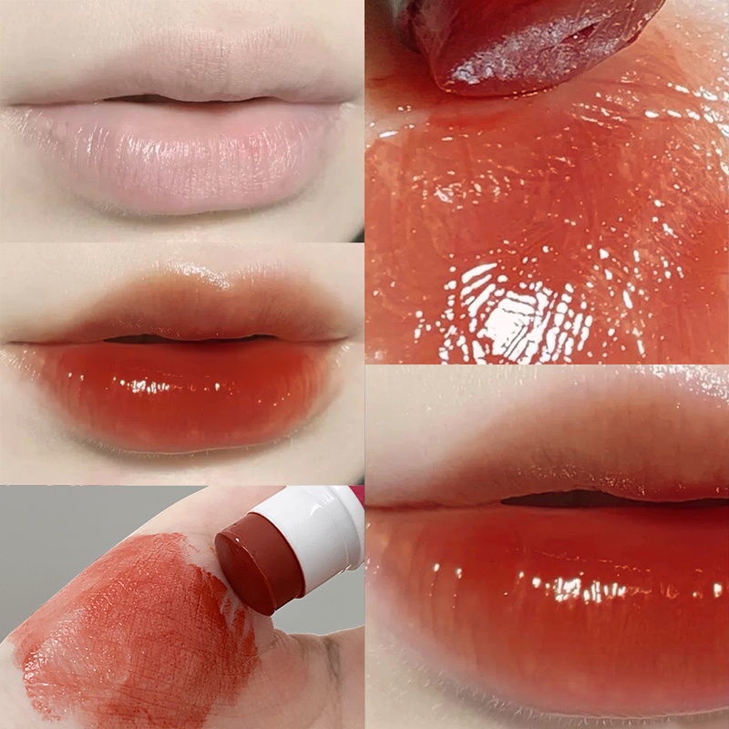 Son dưỡng môi dạng sáp dưỡng ẩm và chống khô môi thay đổi màu sắc độc đáo