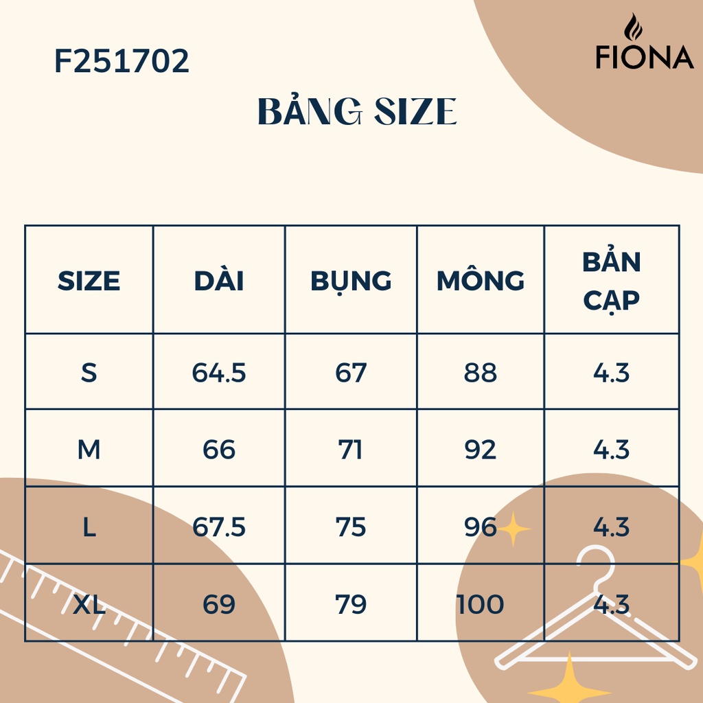 Chân váy nữ dáng suông, chân váy công sở xếp ly, thiết kế thân trước kèm dây xích trang trí FIONA F251702
