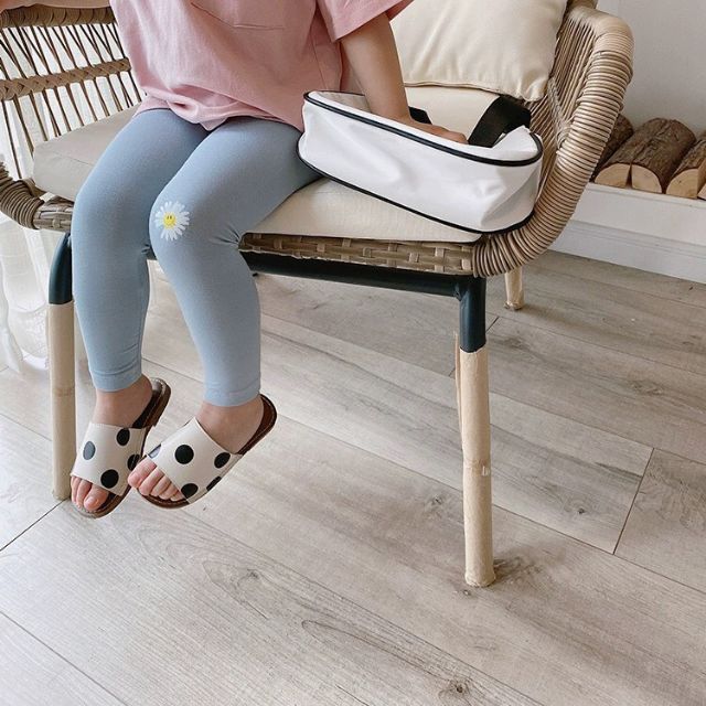 Quần legging hoa Cúc cho bé yêu 8-19kg