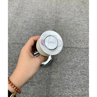 Xả lavabo nhấn inox 304 ( 2 bộ phận đầu xã và co P)