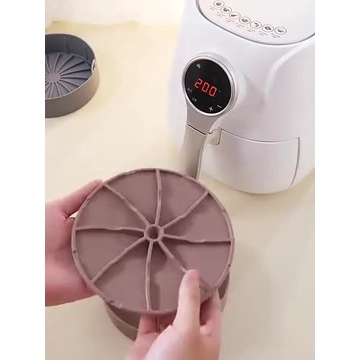 Khay Nướng Bánh Pizza Bằng Silicone Chống Dính 22CM