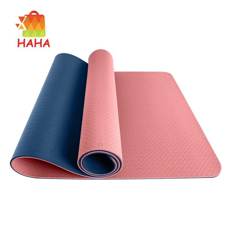 Thảm Tập Yoga Chống Trượt Dày 6mm Cho Người Mới Bắt Đầu