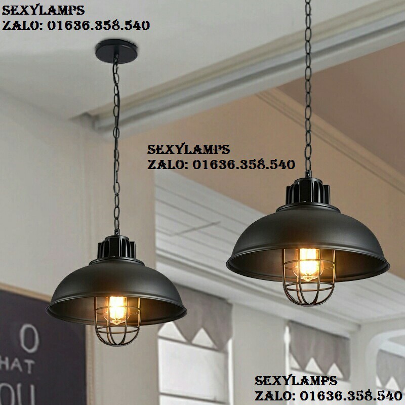 ĐÈN TRANG TRÍ RETRO CAFE, BÀN ĂN (GIÁ ĐÃ BAO GỒM BÓNG)