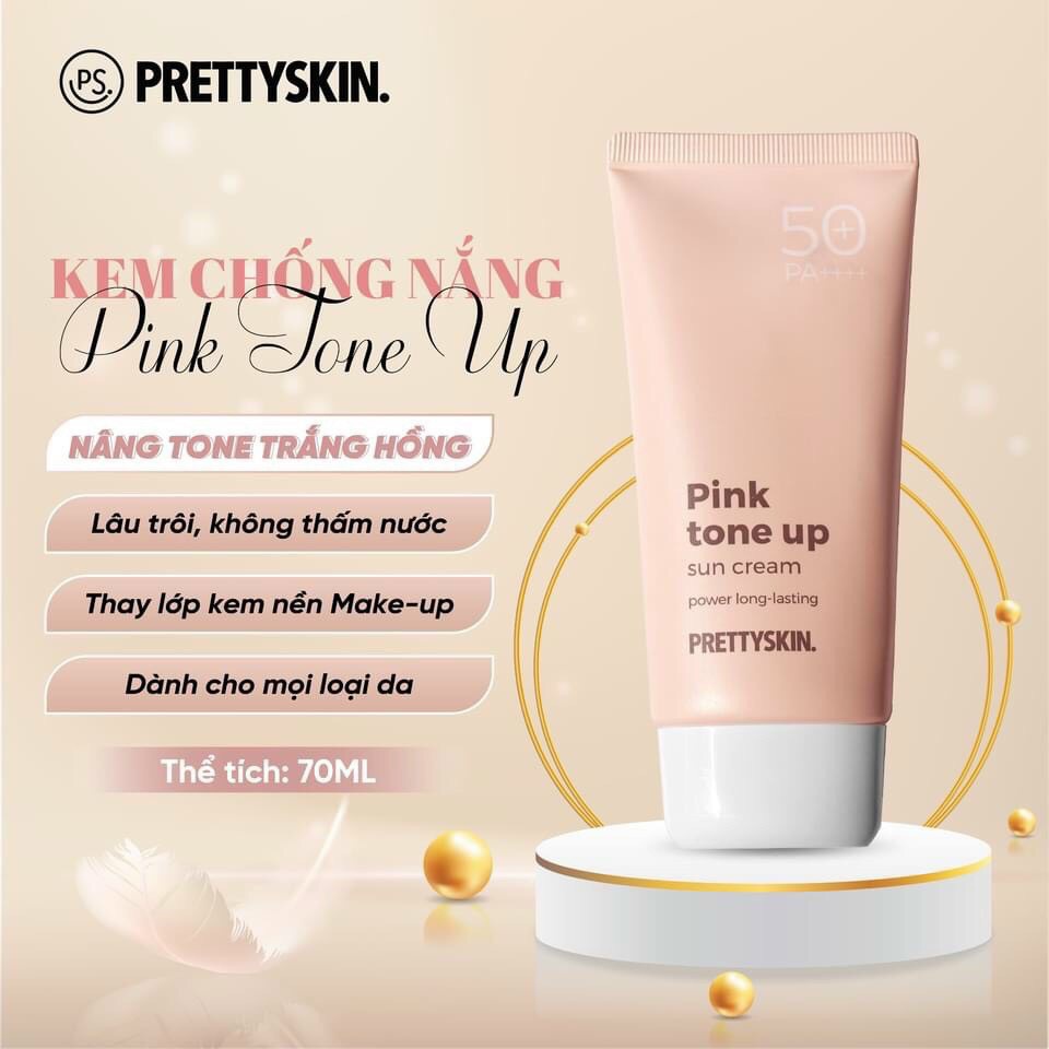 Kem chống nắng Pretty Skin Sun Cream SPF 50+ PA++++ (70g)