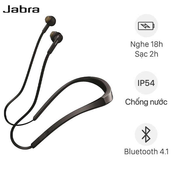 Tai nghe Bluetooth Jabra Elite 25e Đen(lionking455)