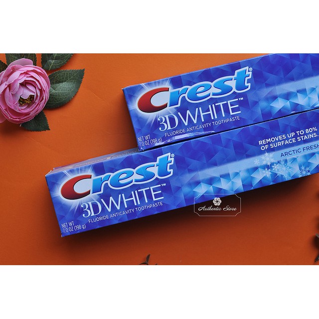 Kem đánh răng CREST 3D white