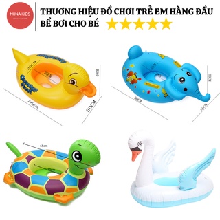 Phao bơi cho bé NUNAKIDS cao cấp, phao bơi hình các con vật ngộ nghĩnh cho bé yêu
