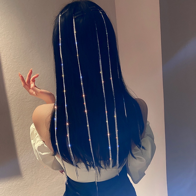 1 kẹp tóc không đường may kiểu Hàn Quốc cho nữ