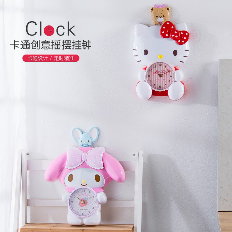Đồng hồ trang trí phòng cho bé gái