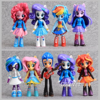 [ GIẢM GIÁ] Bộ Mô Hình 05 Búp Bê My Littel Pony Equestria Girls - Cao 12cm ( Giao Ngẫu Nhiên )