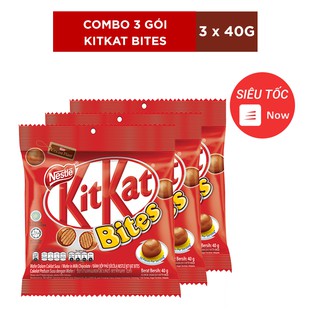 Combo 3 gói Socola KitKat Bites (40g/gói)
