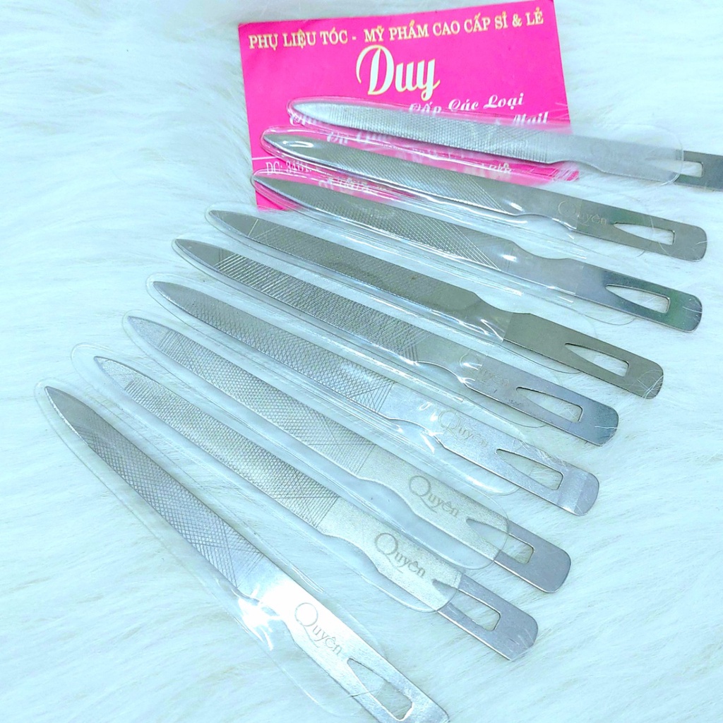 Dũa Giấy + Dũa Sắt  + Cục Chà Móng  Các Loại