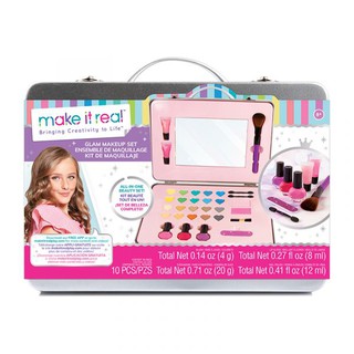 Bộ dụng cụ trang điểm màu hồng sành điệu Make It Real