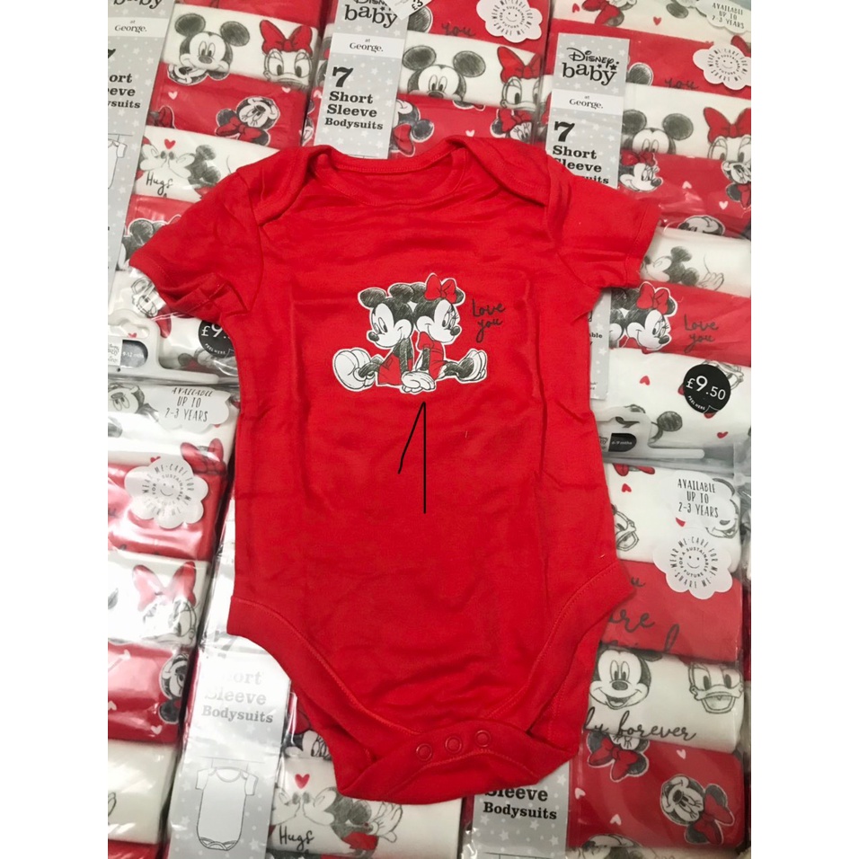 Body mickey đỏ george/tách lẻ