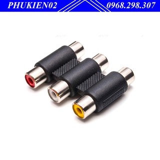 Đầu nối RCA - Khớp nối dây AV 3-3 - 3 RCA component video coupler
