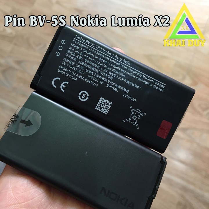 Pin Điện Thoại Nokia Lumia X2 BV-5S