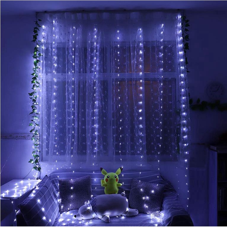 Dây Đèn Led 300 Bóng 3m X 3m Trang Trí Đa Năng Tiện Dụng