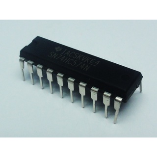 Ic số sn74hc574n / 8 x d-flip-flops / linh kiện điện tử
