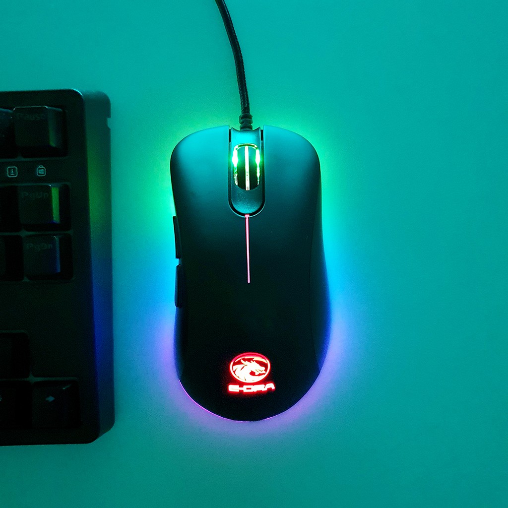 Chuột gaming E-DRA EM660 FPS Pro - Chống nước - 16000 DPI - LED RGB - Bảo hành 24 tháng