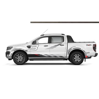 Tem dán sườn xe for ranger