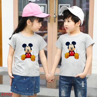 ÁO THUN NHÍ IN HÌNH CON CHUÔT SIÊU DỄ THƯƠNG DỄ MẶC -ATN23