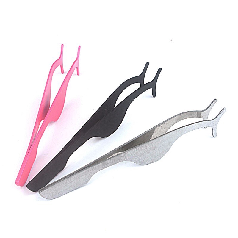 Nhíp gắn lông mi giả bằng thép không gỉ tiện dụng